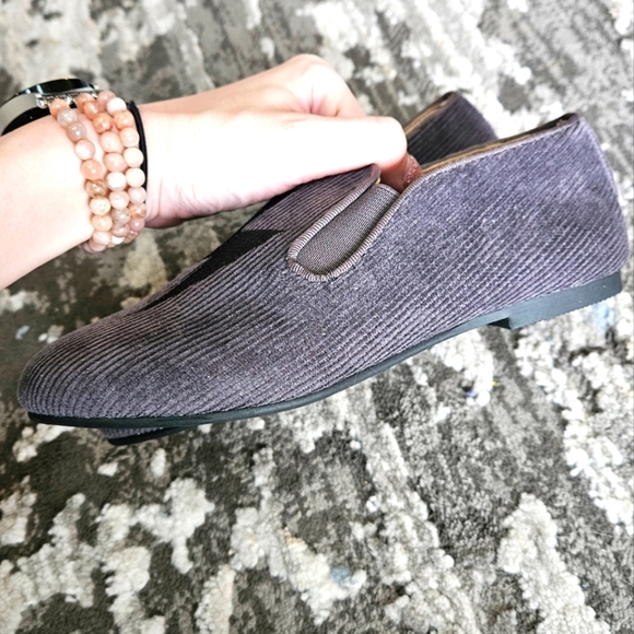 Little Legends textured star and lightning slip on loafer NWOT - Picture 4 of 9